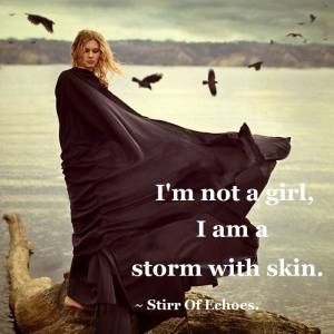 storm with skin